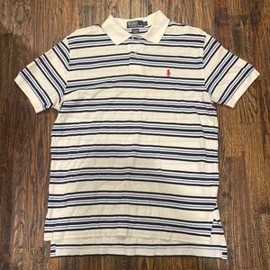 Striped Ralph Lauren Polo size L